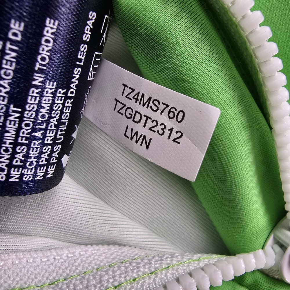 Tommy Hilfiger Swimsuit Womens 2XL Green White One Piece Zip Front UPF 50+ New - Picture 5 of 14